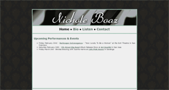 Desktop Screenshot of jazznichole.com